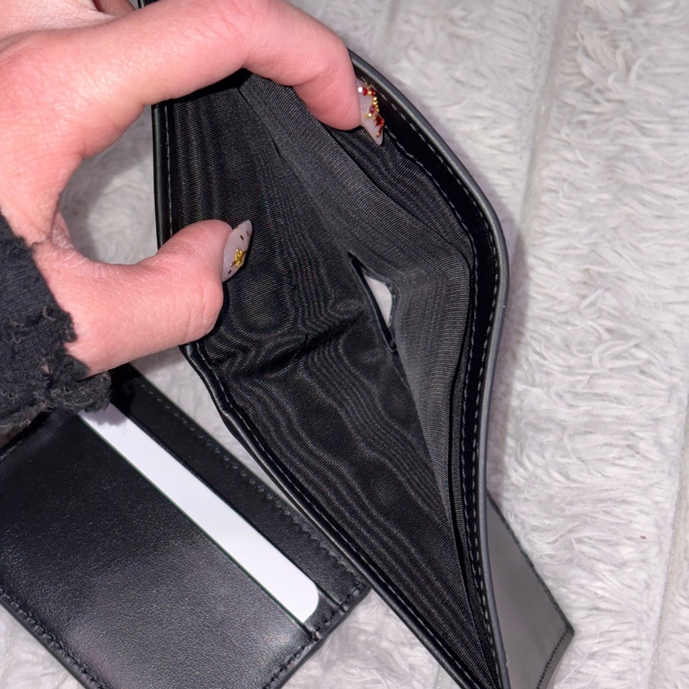 Black Leather Wallet - Picture 5 of 5